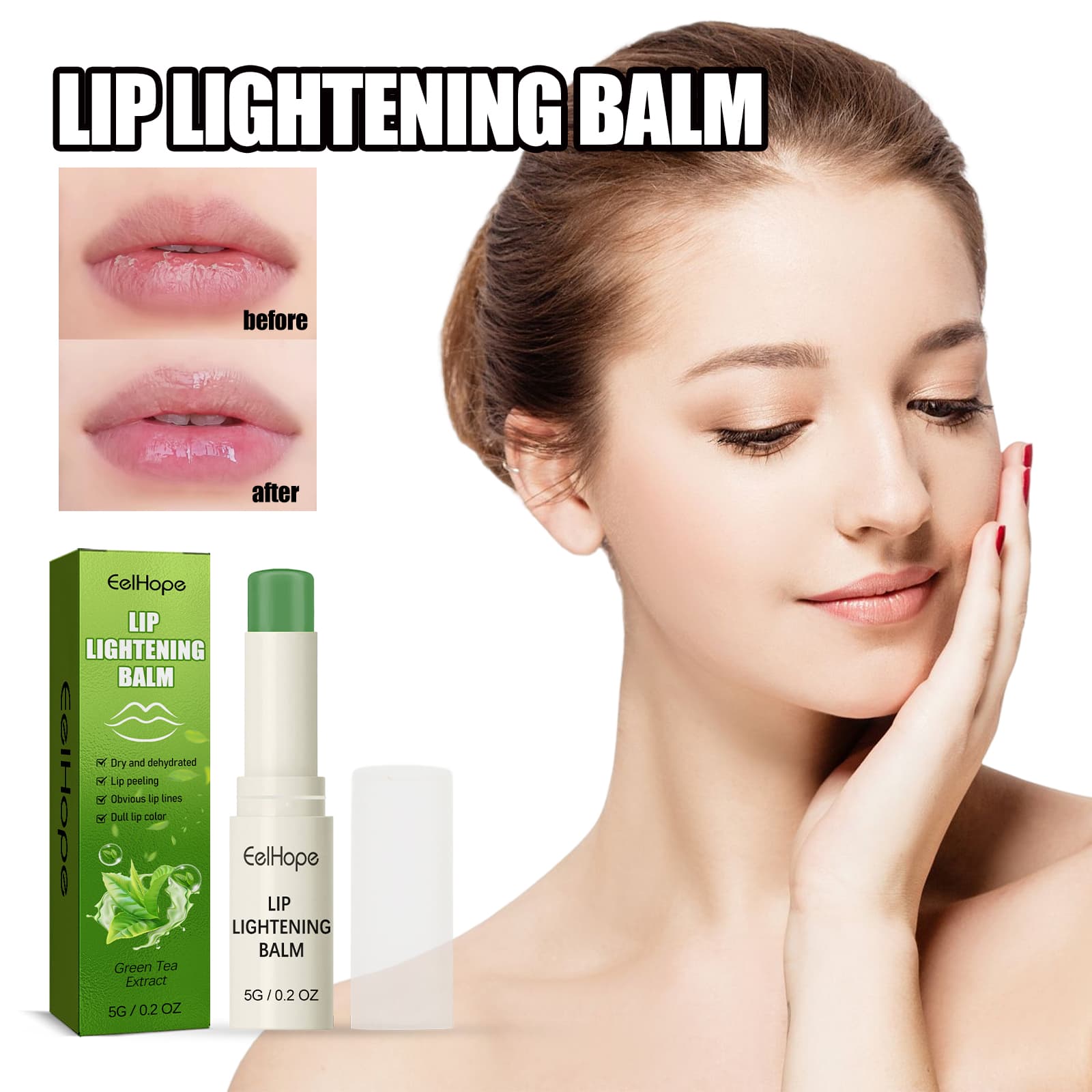 FrostKiss Green Tea Lip Balm thumbnail 3